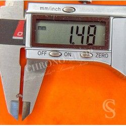 ORIGINAL RARE CURVED 22mm SS SPRING BAR INOX SSTEEL HIGHT QUALITY