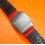 Vintage Preowned Omega Watch DeVille quartz 25mm Gold plated red leather strap for to repair or restore