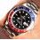 Rolex GMT Master watch NOS PEPSI Blue & Red color S/S 16700,16710,16760 Bezel 24H Insert Part