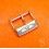 BREITLING LOGO AILÉ VINTAGE 90's BOUCLE ARDILLON 20/18MM ACIER POUR BRACELET CUIR
