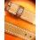 Hermés authentique Bracelet cuir marron de montre HERMES NEUF 12mm STRAP HERMES 12/10mm