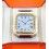 CARTIER SANTOS 1982 AUTHENTIQUE ALARME CLOCKS RÉVEIL PENDULETTE AVEC PAPIERS CARTIER