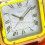 CARTIER SANTOS 1982 AUTHENTIQUE ALARME CLOCKS RÉVEIL PENDULETTE AVEC PAPIERS CARTIER
