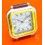 CARTIER SANTOS 1982 AUTHENTIQUE ALARME CLOCKS RÉVEIL PENDULETTE AVEC PAPIERS CARTIER