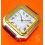 CARTIER SANTOS 1982 AUTHENTIQUE ALARME CLOCKS RÉVEIL PENDULETTE AVEC PAPIERS CARTIER
