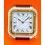 CARTIER GENUINE 1982 SANTOS RARE VINTAGE TRAVEL ALARM CLOCK SWISS MADE WITH BOX AND PAPER