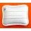 ROLEX GENUINE RMA 125 LEATHER PILLOW WHITE COLOR CUSHION WATCH PART SHOWROOM DISPLAY PILLOW BOXSET
