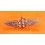 Breitling Capitaine logo ailé Rare Accessoire authentique Broche badge Membre VIP en acier
