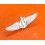 Breitling Capitaine logo ailé Rare Accessoire authentique Broche badge Membre VIP en acier
