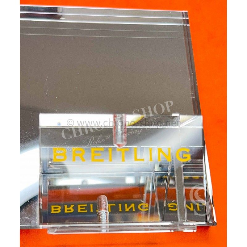 Présentoir Démo / Vitrine Pour Montre Breitling Emergency - Vintage - Accessoire Boutique