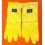 BREITLING GENUINE PAIR OF BREITLING POLISHING MICROFIBERS YELLOW GLOVES FOR WATCH PROFESSIONALS GOODIES