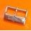 Breitling Authentic vintage watch SS Polished Tin tang 20/18mm Buckle bracelet strap,leather,rubber