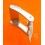 BREITLING BOUCLE ARDILLON VINTAGE 20/18mm ACIER POUR BRACELET CUIR MONTRES CHRONOMAT,NAVITIMER,COSMONAUTE