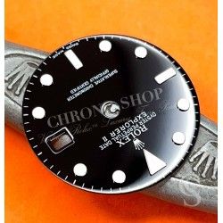 100% Authentic Rolex Explorer II 16570 Glossy Black Watch Dial SWISS MADE Cal 3185,3186