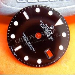 100% Authentic Rolex Explorer II 16570 Glossy Black Watch Dial SWISS MADE Cal 3185,3186