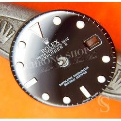 100% Authentic Rolex Explorer II 16570 Glossy Black Watch Dial SWISS MADE Cal 3185,3186