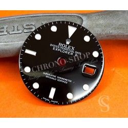 100% Authentic Rolex Explorer II 16570 Glossy Black Watch Dial SWISS MADE Cal 3185,3186