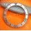 Rolex Genuine watch part Platinum Yacht-Master 16622 Bidirectional Rotative Grey Bezel Embossed Numbers