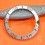 Rolex Genuine watch part Platinum Yacht-Master 16622 Bidirectional Rotative Grey Bezel Embossed Numbers
