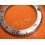Rolex Genuine watch part Platinum Yacht-Master 16622 Bidirectional Rotative Grey Bezel Embossed Numbers