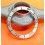 Rolex Genuine watch part Platinum Yacht-Master 16622 Bidirectional Rotative Grey Bezel Embossed Numbers