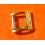 RADO Authentic vintage watch Gold plated polished Tin tang 15/12mm Buckle bracelet strap,leather,rubber