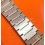 Breitling Super rare bracelet Acier NOS Vintage 23mm fliplock fermoir Montres Navitimer Chrono-Matic 1806 Pizza