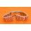Breitling Super rare bracelet Acier NOS Vintage 23mm fliplock fermoir Montres Navitimer Chrono-Matic 1806 Pizza