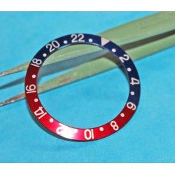 Vintage Rolex GMT Master 1675, 16750 Pepsi Blue & Red Bezel Watch Insert Part