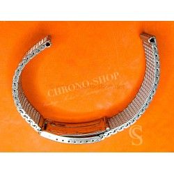 TISSOT 700 Vintage 70's Rare 18mm steel mesh watch bracelet ref 15606.3 divers band NOS