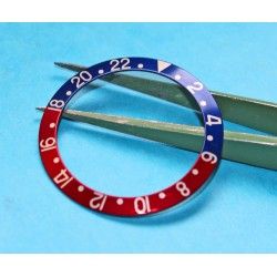 Vintage Rolex GMT Master 1675, 16750 Pepsi Blue & Red Bezel Watch Insert Part