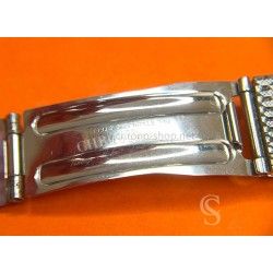 TISSOT 700 Vintage 70's Rare 18mm steel mesh watch bracelet ref 15606.3 divers band NOS