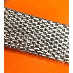 TISSOT 700 Vintage 70's Rare 18mm steel mesh watch bracelet ref 15606.3 divers band NOS