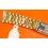 Omega Rare NOS Bracelet 1069 Yellow Gold plated 20 microns 1069/524 19mm vintages Seamasters watches 166.032,168.023