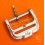 BAUME MERCIER Rare Genuine Preowned 18/14mm Ssteel Tin tang Buckle for leather strap bracelet
