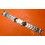Hamilton Authentique bracelet acier 20mm ref H605644104 montres Khaki King Bracelet
