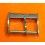 Breitling Authentic Collectible watch SSteel Polished Square Tin tang 18/16mm Buckle bracelet leather strap