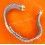 Michel Herbelin Authentique bracelet de plongée Milanais Mesh acier 22mm