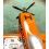 Hamilton Collectible Goodie Watch Plane Orange Resin model Khaki X Wind Limited Edition for sale