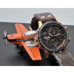 Hamilton Collectible Goodie Watch Plane Orange Resin model Khaki X Wind Limited Edition for sale