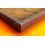 BREITLING GENUINE DEALERS BROWN SUEDE WATCH DISPLAY TRAY HOLDER JEWELRY ORGANIZER WOOD BRACELETS,STRAPS