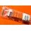 HAMILTON X-COPTER Original Bracelet caoutchouc orange 22mm ref H600.766.100 montres HAMILTON X-COPTER H766160