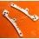 Omega Seamaster used 117STZ004666 ADJUSTABLE Shorter Steel Folding Clasp spares For restore