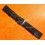 Zenith Watch Strap Rubber 27.00.2318.515 Black Colour 23mm for Stratos 45mm Felix Baumgartner With Ssteel bipolished