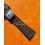 Zenith Watch Strap Rubber 27.00.2318.515 Black Colour 23mm for Stratos 45mm Felix Baumgartner With Ssteel bipolished