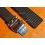 Zenith Watch Strap Rubber 27.00.2318.515 Black Colour 23mm for Stratos 45mm Felix Baumgartner With Ssteel bipolished