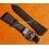Zenith Watch Strap Rubber 27.00.2318.515 Black Colour 23mm for Stratos 45mm Felix Baumgartner With Ssteel bipolished