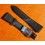 Zenith Watch Strap Rubber 27.00.2318.515 Black Colour 23mm for Stratos 45mm Felix Baumgartner With Ssteel bipolished