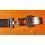 Zenith Watch Strap Rubber 27.00.2318.515 Black Colour 23mm for Stratos 45mm Felix Baumgartner With Ssteel bipolished