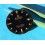 RARE CADRAN TRANSITION GMT MASTER II 16713, 16718 TRITIUM NOIR BRILLANT OEIL DU TIGRE -NIPPLE DIAL- cal 3185